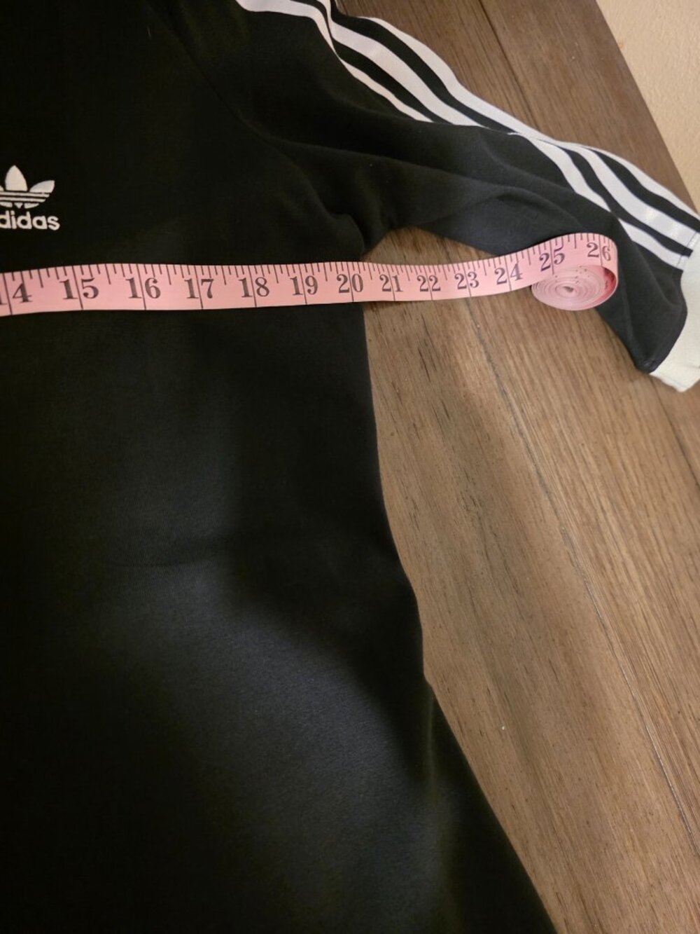 Adidas Adicolor Classics 3-Stripes Maxi Dress NWT Black 1X - Picture 8 of 16